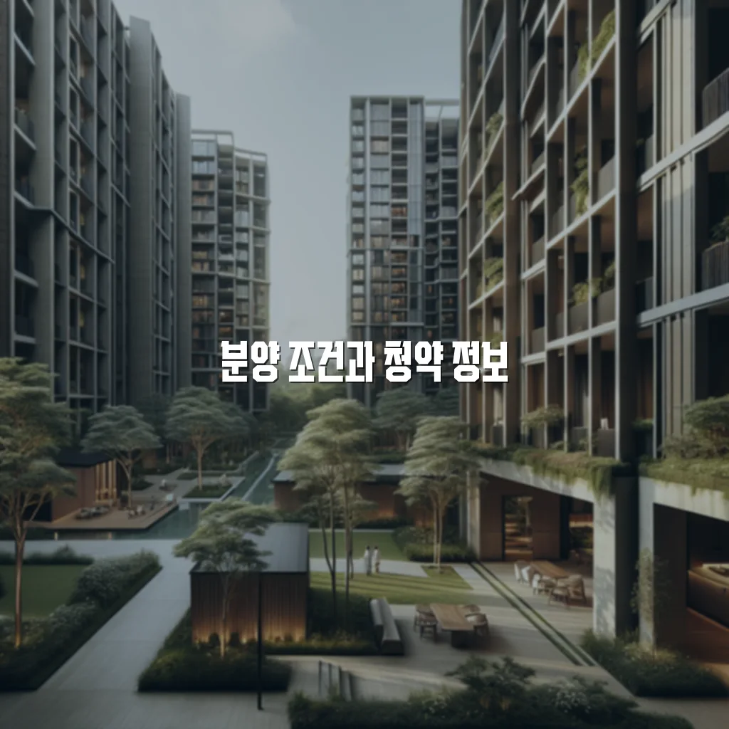 힐스테이트 중외공원 단지 정보 총정리