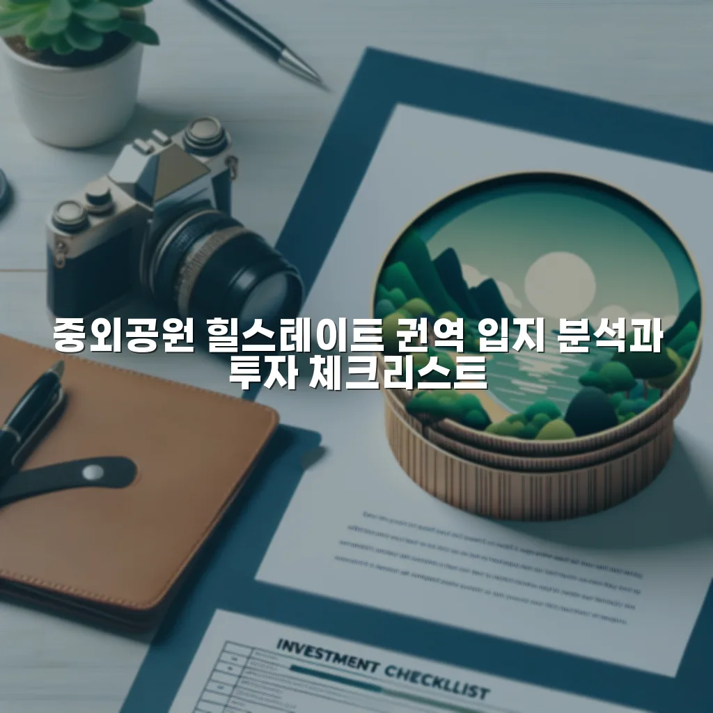 중외공원 힐스테이트 권역 입지 분석과 투자 체크리스트 3 중외공원 힐스테이트 권역 입지 분석과 투자 체크리스트