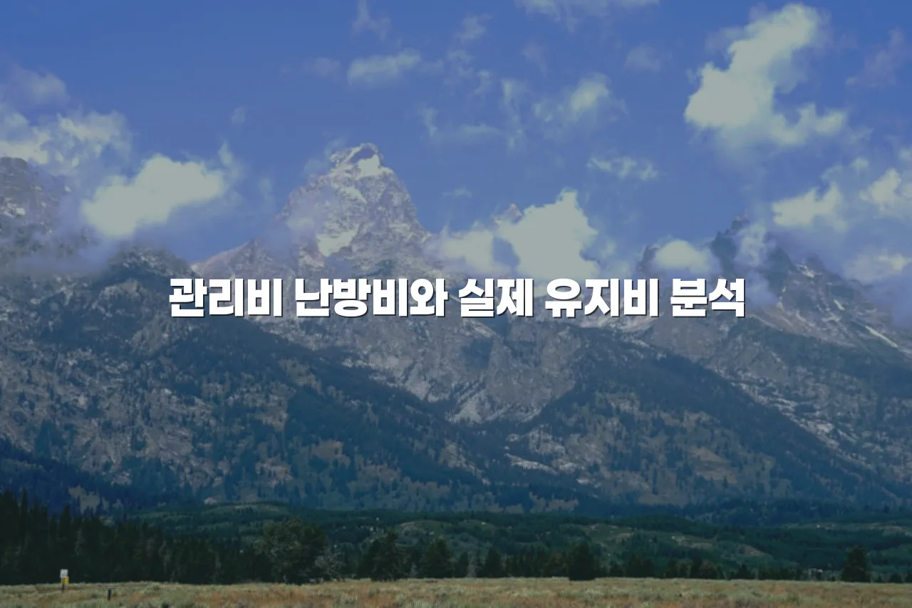 중앙공원 롯데캐슬 실거주 판단 체크리스트
