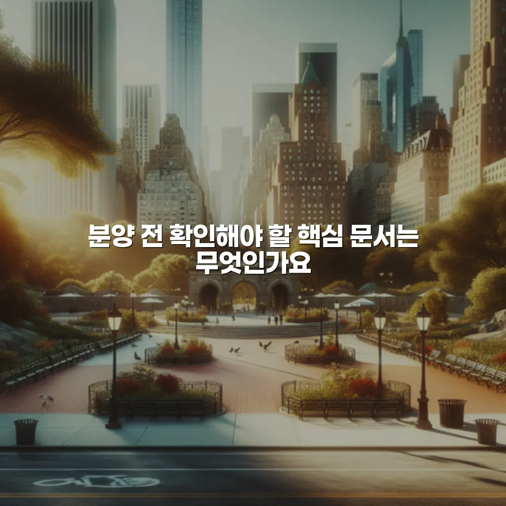 중앙공원 롯데캐슬 예정 부지와 도심 환경 총정리